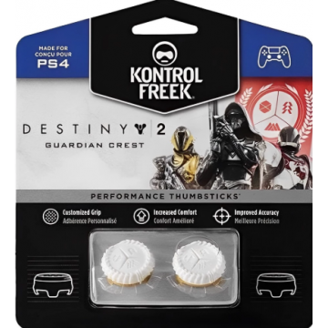 KontrolFreek para controle de ps4 e ps5 destiny 2 branco