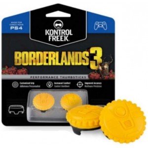 KontrolFreek para controle de ps4 e ps5 borderlands 3 amarelo