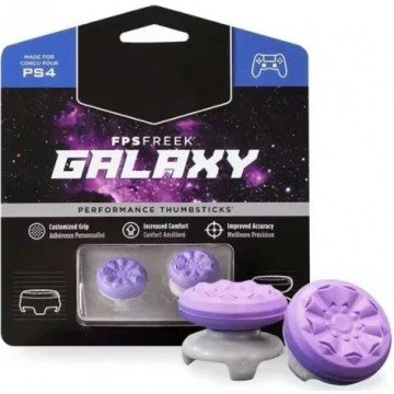 KontrolFreek para controle de ps4 e ps5 FPS Freek Galaxy lilás