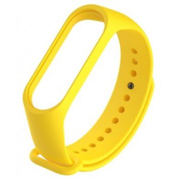 pulseira para smartwatch m3/4 amarelo