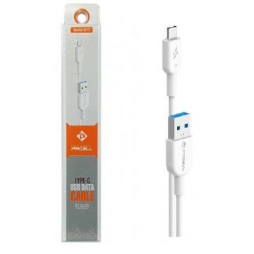 CABO USB PMCELL TYPE C 1m BRANCO