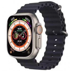 smartwatch com 4 pulseiras para troca ultra 8 