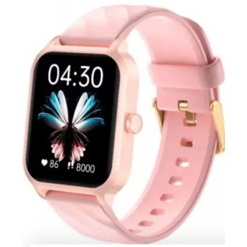 smartwatch 1.8" Compatível com iOS e Android level lvw-10 rosa