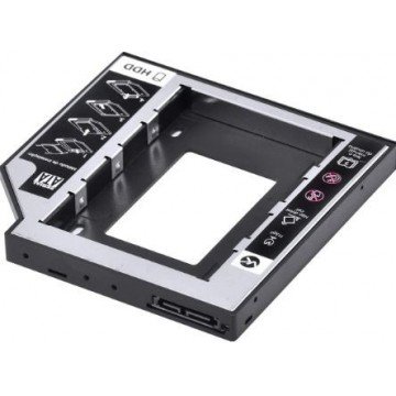 Adaptador para HD ou SSD caddy 12.7MM AC-127 VINIK