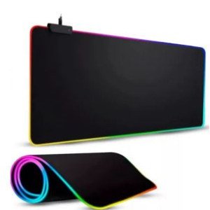 mouse pad com led rgb 80cmx30cm a4912 9h
