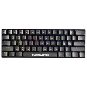 teclado gamer mecânico 60% gaming master spectra fury kbl88 preto