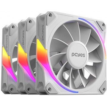 Kit Cooler Fan 3 fans Argb 120Mm Sangue Frio 3 Pcyes