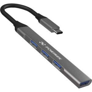 hub tipo-c 4 portas USB Fortrek DC41