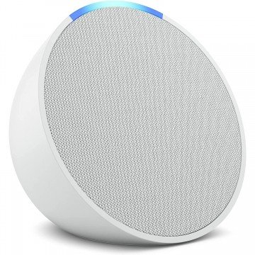 echo pop smart speaker com alexa branco