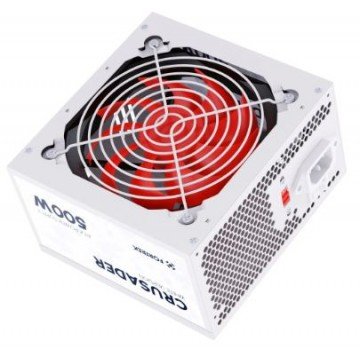 fonte para pc atx 500w fortrek crusader branco