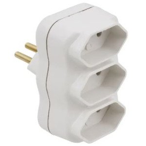 adaptador T 3 entradas knup