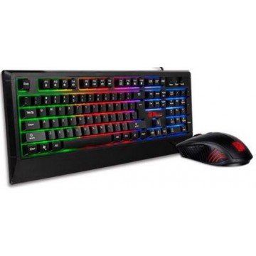 KIT MOUSE E TECLADO CHALLENGER CM-CHC-WLXXPL-PB THERMALTAKE 