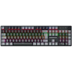 teclado gamer mecênico switch azul kmex shadowscope kgy528