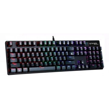 teclado gamer mecânico bright tank