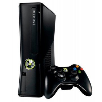 XBOX 360 SLIM 250GB com kinect + 2 jogos (USADO)