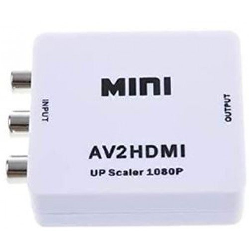 MINI ADAPTADOR CONVERSOR DE AV PARA HDMI exbom