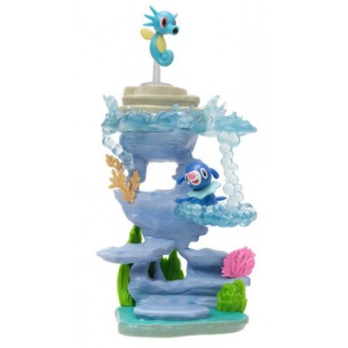 boneco Pokemon - Sub Aquatico Popplio e Horsea