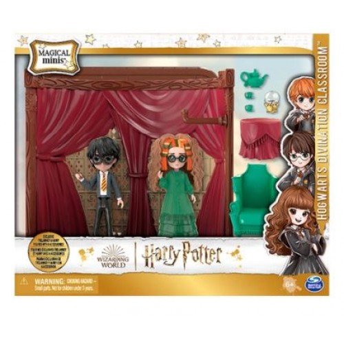 miniatura Harry Potter - Playset Sala de Adivinhação - Sibila e Harry
